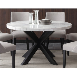 Round White Kitchen & Dining Tables You'll Love | Wayfair